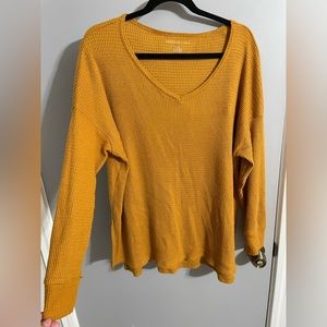 Soft & Sexy Waffle Knit Long Sleeve